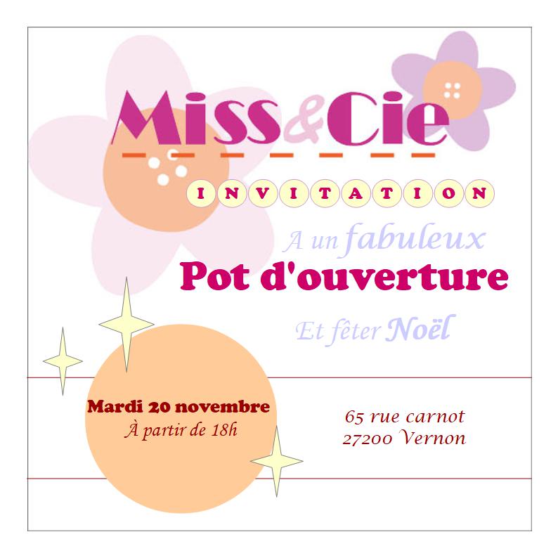 Pot d'ouverture