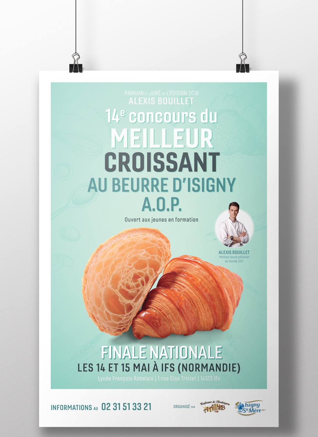 affiche concours meilleur croissant