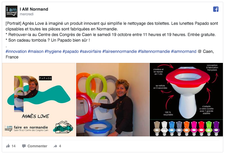 page Facebook i am normand