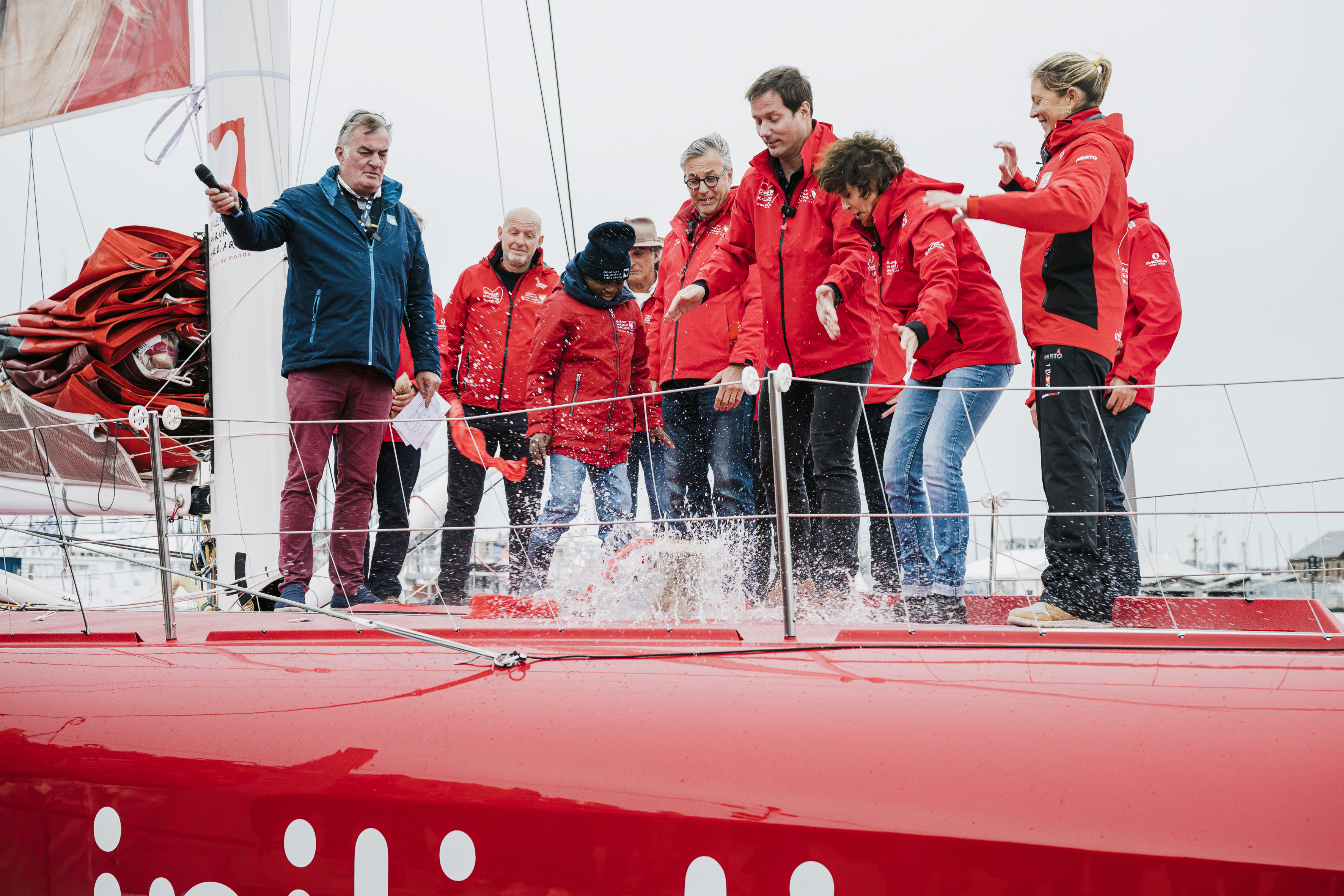 Thomas Pesquet, parrain d'Initiative-Coeur skippé par Samantha Davies